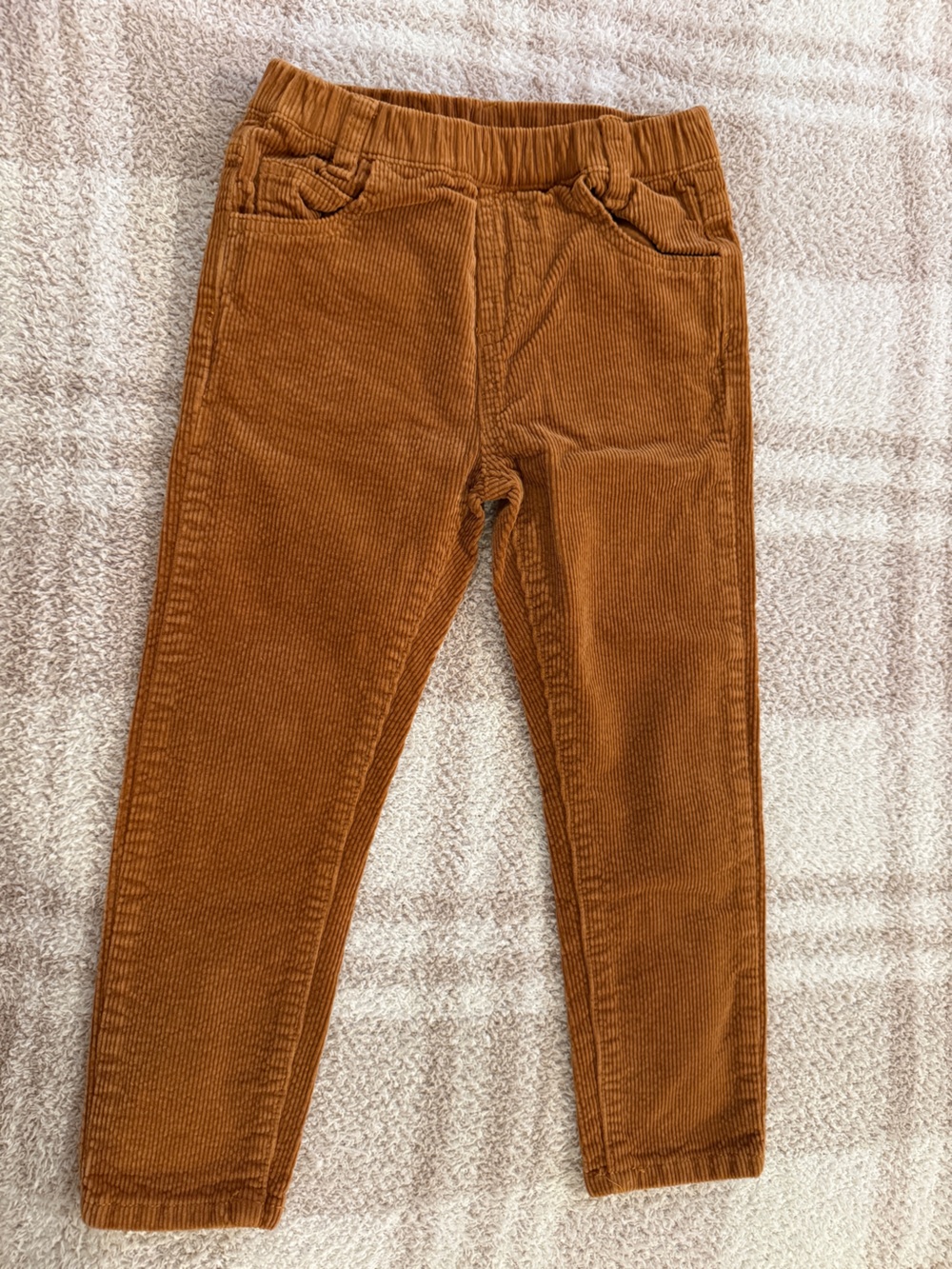 George Hats Rust Brown Corduroy Kids Pants